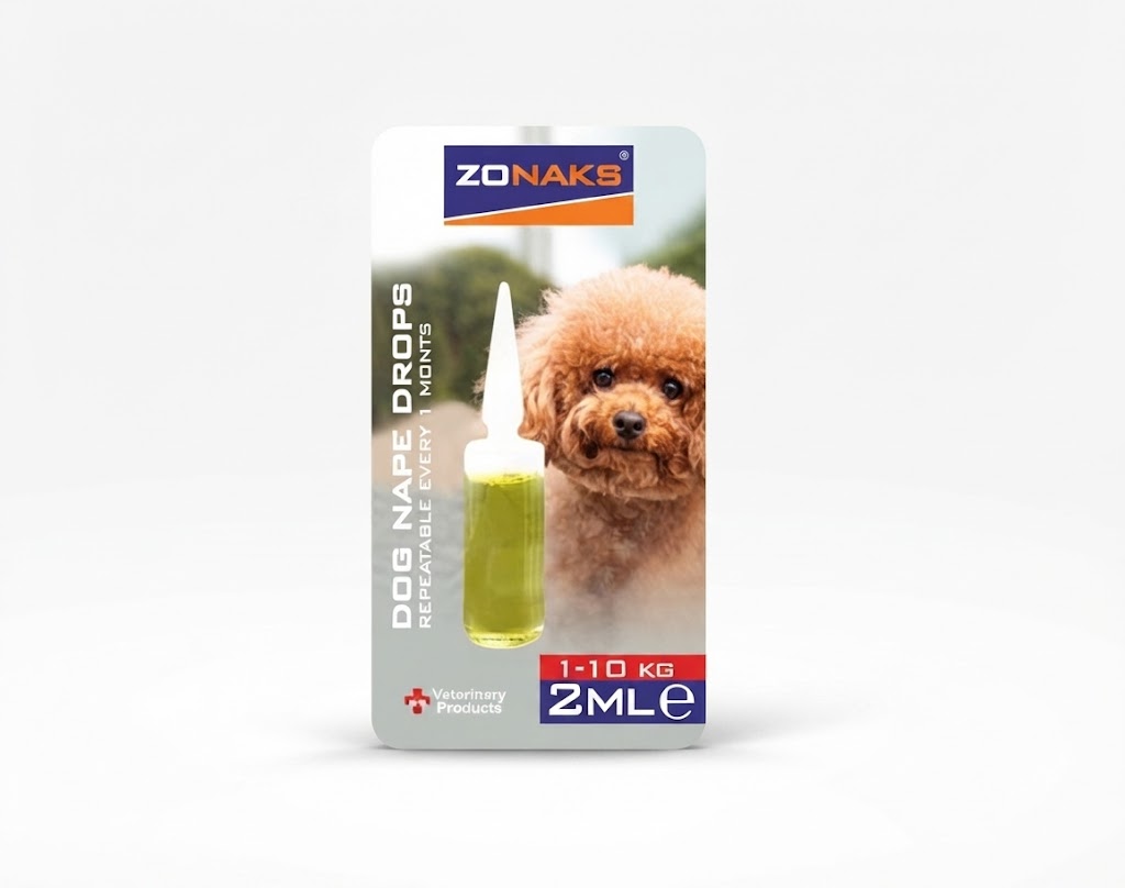 Zonaks 1-10 kg Arası Köpekler İçin Parazit ve Bakım Damlası 2 ml